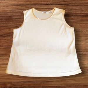 Alia Petites Soft Yellow Tank